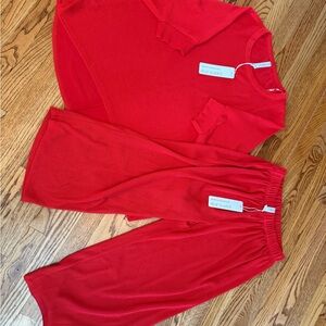 Red Lounge Set by Dear Scarlett